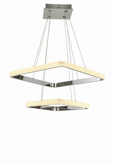 Willow LED Foyer Chandelier in Chrome (343|T1050-CH)