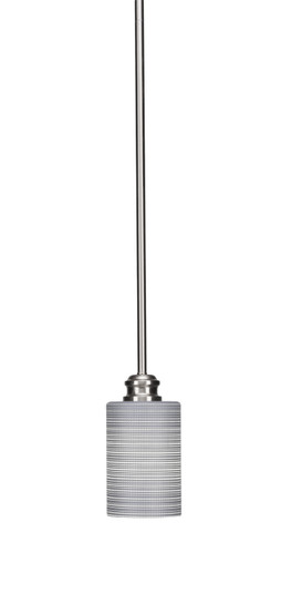 Edge One Light Mini Pendant in Brushed Nickel (200|1151-BN-4062)
