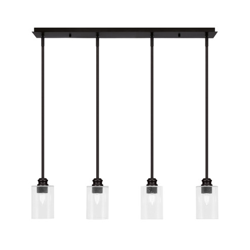 Edge Four Light Linear Pendalier in Espresso (200|1156-ES-300)