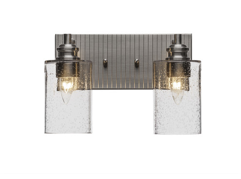 Edge Two Light Bath Bar in Brushed Nickel (200|1162-BN-300)