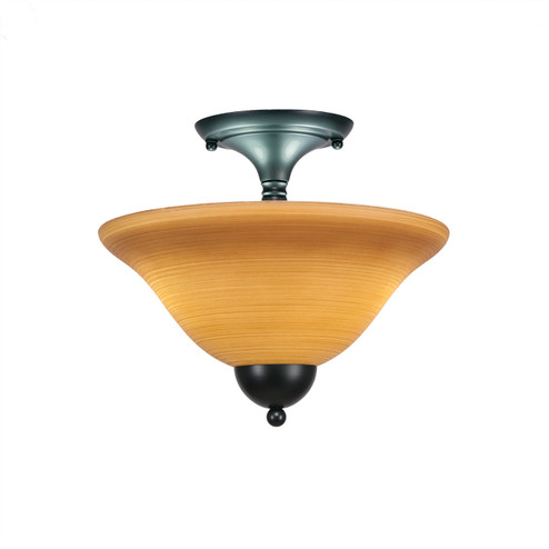 Any Two Light Semi-Flush in Matte Black (200|120-MB-624)