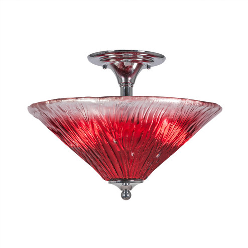 Any Two Light Semi-Flush Mount in Chrome (200|121-CH-716)
