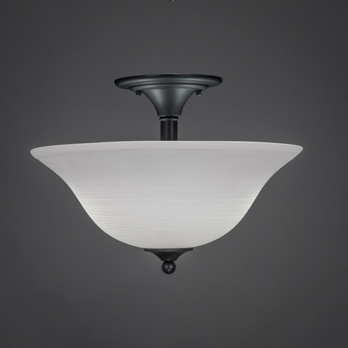 Any Two Light Semi-Flush in Matte Black (200|121-MB-612)