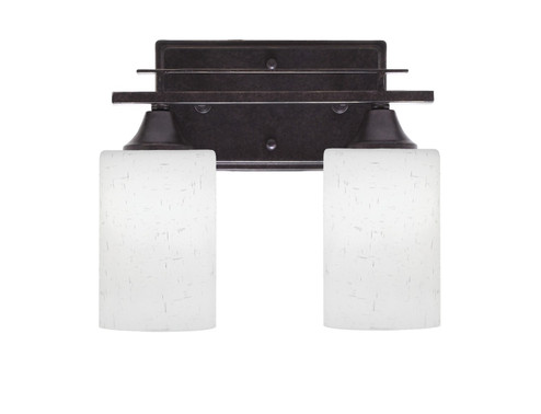 Uptowne Two Light Bath Bar in Dark Granite (200|132-DG-310)