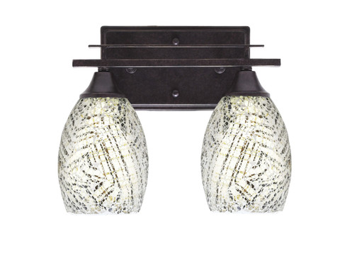 Uptowne Two Light Bath Bar in Dark Granite (200|132-DG-5054)