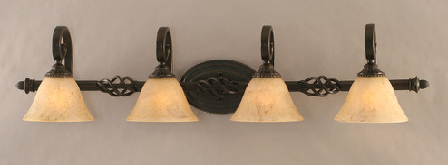 Eleganté Four Light Bath Bar in Dark Granite (200|164-DG-508)