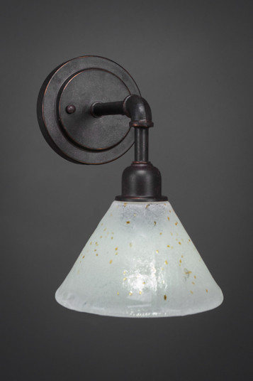 Vintage One Light Wall Sconce in Dark Granite (200|181-DG-7145)