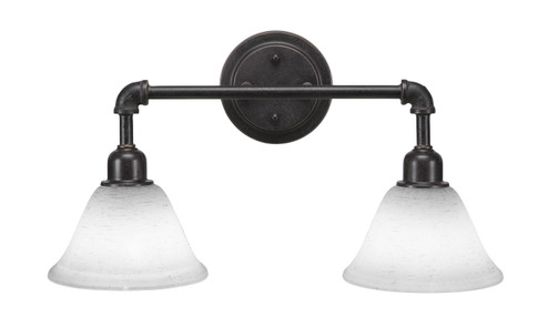 Vintage Two Light Bath Bar in Dark Granite (200|182-DG-311) Vintage Two Light Bath Bar in Dark Granite (200|182-DG-311)
