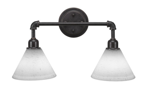 Vintage Two Light Bath Bar in Dark Granite (200|182-DG-312)