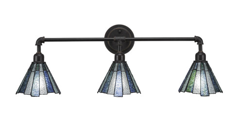 Vintage Three Light Bath Bar in Dark Granite (200|183-DG-9325)