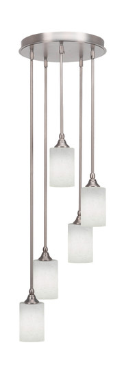 Empire Five Light Pendalier in Brushed Nickel (200|2145-BN-310)