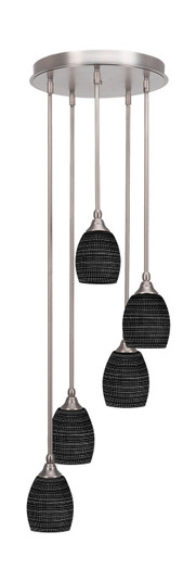 Empire Five Light Pendalier in Brushed Nickel (200|2145-BN-4029)