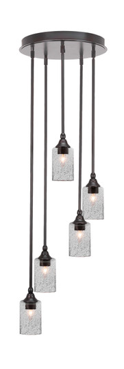 Empire Five Light Pendalier in Espresso (200|2145-ES-3002)