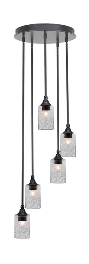 Empire Five Light Pendalier in Matte Black (200|2145-MB-3002)