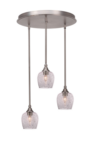 Empire Three Light Pendalier in Brushed Nickel (200|2183-BN-4812)