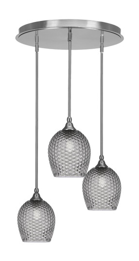 Empire Three Light Pendalier in Brushed Nickel (200|2183-BN-4902)