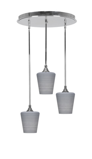 Empire Three Light Pendalier in Chrome (200|2183-CH-4032)