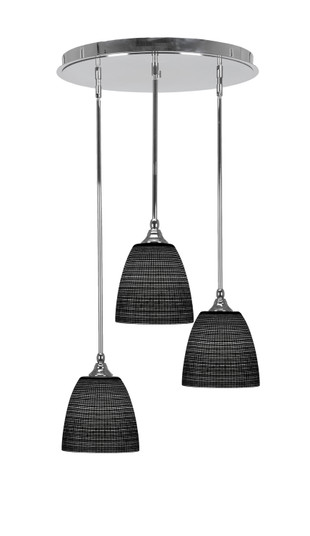 Empire Three Light Pendalier in Chrome (200|2183-CH-4079)