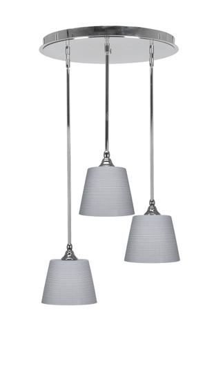 Empire Three Light Pendalier in Chrome (200|2183-CH-4082)