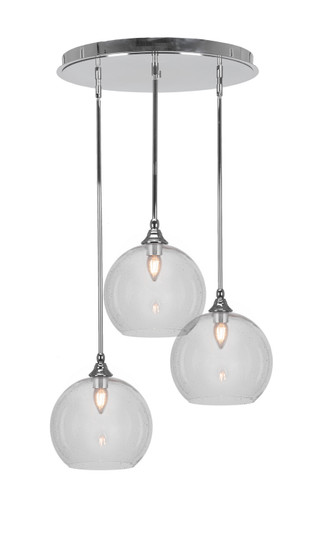 Empire Three Light Pendalier in Chrome (200|2183-CH-4350)