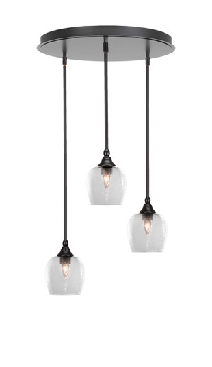 Empire Three Light Pendalier in Espresso (200|2183-ES-4810)