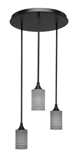 Empire Three Light Mini Pendant in Matte Black (200|2183-MB-4062)