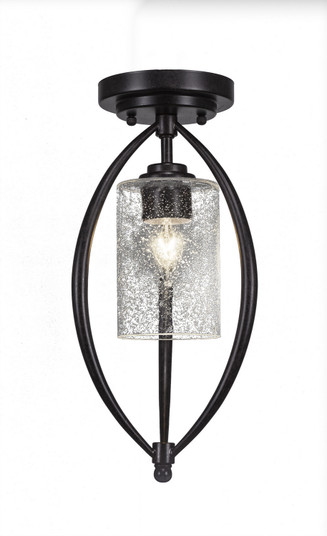 Marquise One Light Semi-Flush Mount in Dark Granite (200|2417-DG-300)