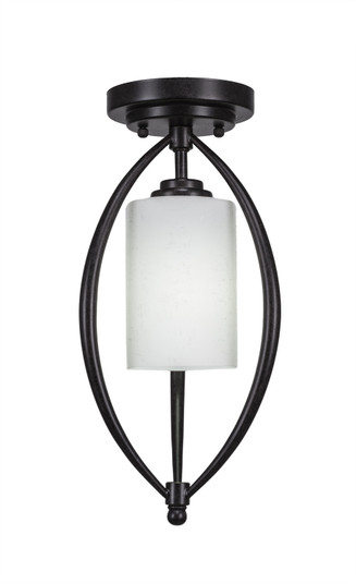Marquise One Light Semi-Flush Mount in Dark Granite (200|2417-DG-310)