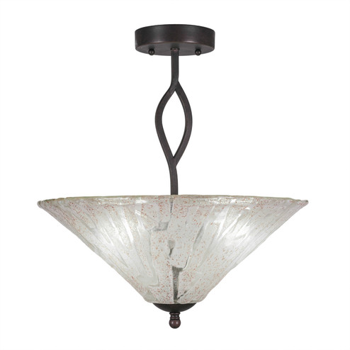 Revo Three Light Semi-Flush in Dark Granite (200|242-DG-719)