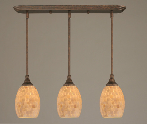 Any Three Light Multi Light Mini Pendant in Bronze (200|25-BRZ-406)