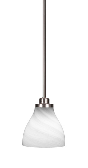 Odyssey One Light Mini Pendant in Brushed Nickel (200|2601-BN-4761)