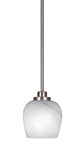 Odyssey One Light Mini Pendant in Brushed Nickel (200|2601-BN-4811)