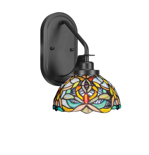 Odyssey One Light Wall Sconce in Matte Black (200|2611-MB-9905)