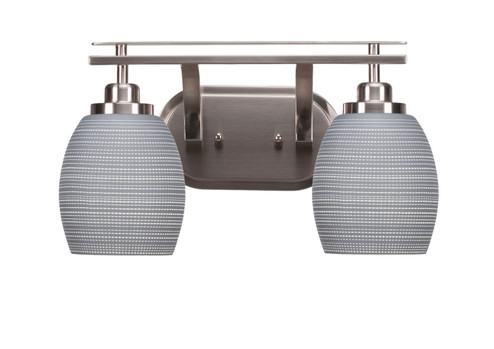 Odyssey Two Light Bath Bar in Brushed Nickel (200|2612-BN-4022)
