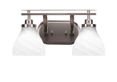 Odyssey Two Light Bath Bar in Brushed Nickel (200|2612-BN-4761)