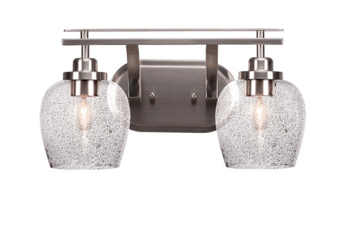 Odyssey Two Light Bathroom in Brushed Nickel (200|2612-BN-4812)