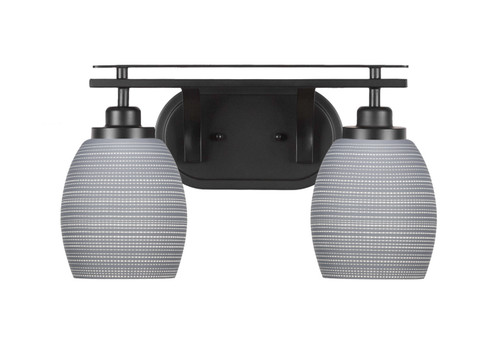 Odyssey Two Light Bath Bar in Matte Black (200|2612-MB-4022)