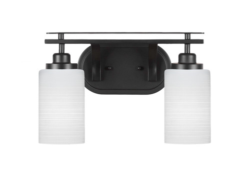 Odyssey Two Light Bath Bar in Matte Black (200|2612-MB-4061)