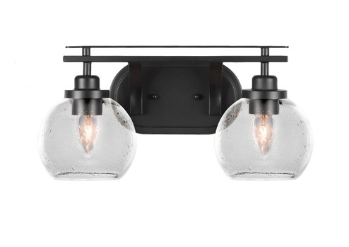 Odyssey Two Light Bath Bar in Matte Black (200|2612-MB-4100)