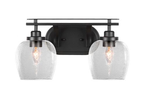 Odyssey Two Light Bath Bar in Matte Black (200|2612-MB-4810)