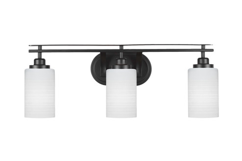 Odyssey Three Light Bath Bar in Matte Black (200|2613-MB-4061)