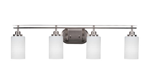 Odyssey Four Light Bath Bar in Brushed Nickel (200|2614-BN-4061)