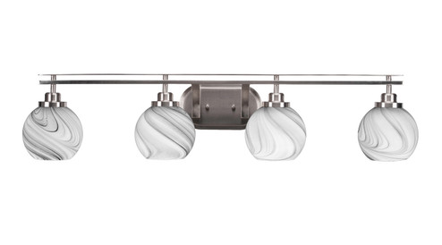 Odyssey Four Light Bath Bar in Brushed Nickel (200|2614-BN-4109)