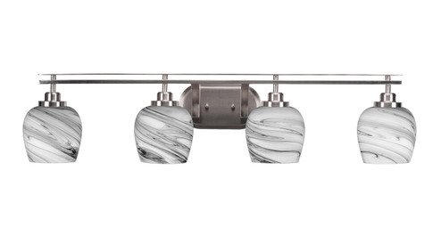 Odyssey Four Light Bath Bar in Brushed Nickel (200|2614-BN-4819)