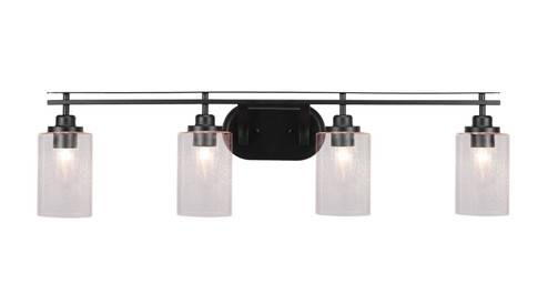 Odyssey Four Light Bath Bar in Matte Black (200|2614-MB-300)