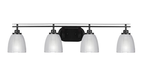 Odyssey Four Light Bath Bar in Matte Black (200|2614-MB-500)