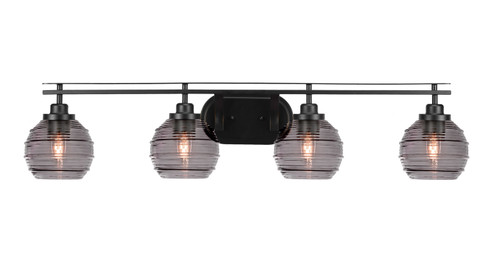 Odyssey Four Light Bath Bar in Matte Black (200|2614-MB-5112)