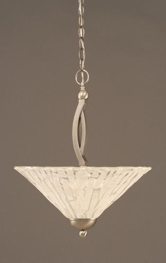 Bow Two Light Pendant in Brushed Nickel (200|274-BN-719)