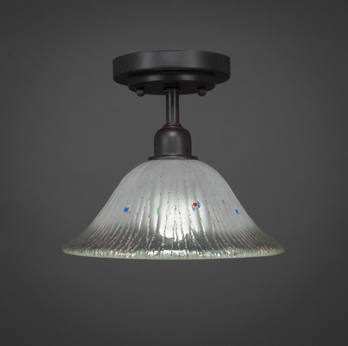 Vintage One Light Semi-Flush Mount in Dark Granite (200|280-DG-731)