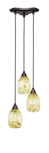 Europa Three Light Mini Pendant in Dark Granite (200|28-DG-406)
